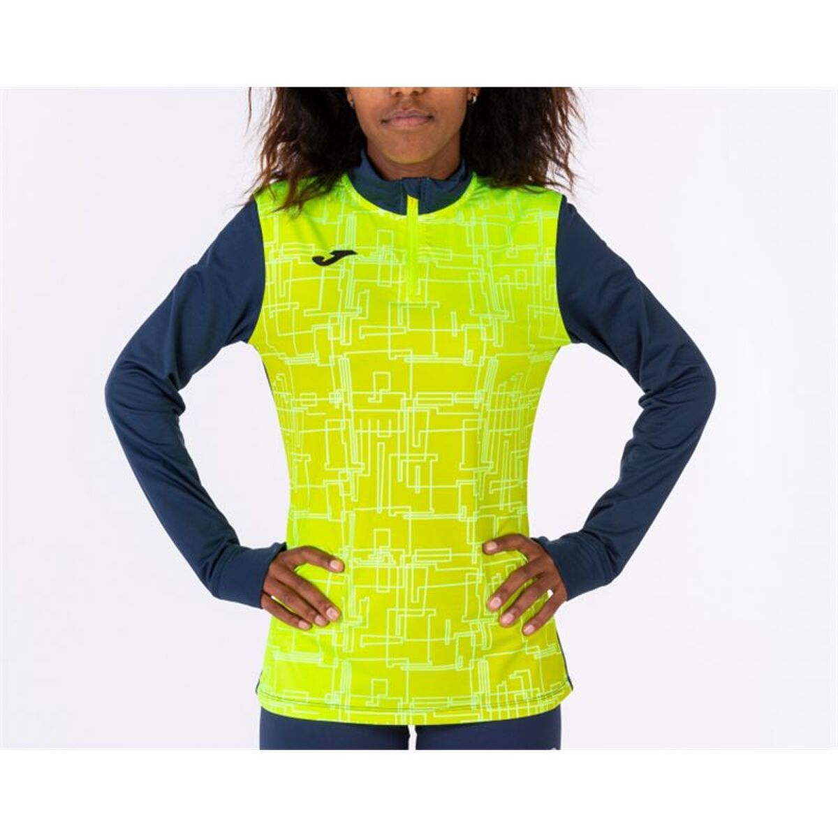 Womens Sweatshirt without Hood Joma Sport Elite VIII