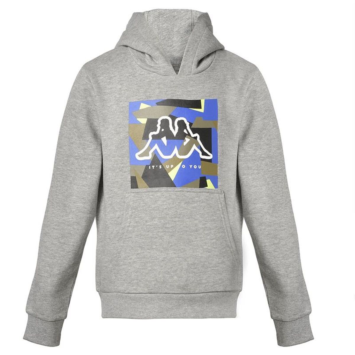Kinderhoodie Kappa Kappa Clot Donker grijs