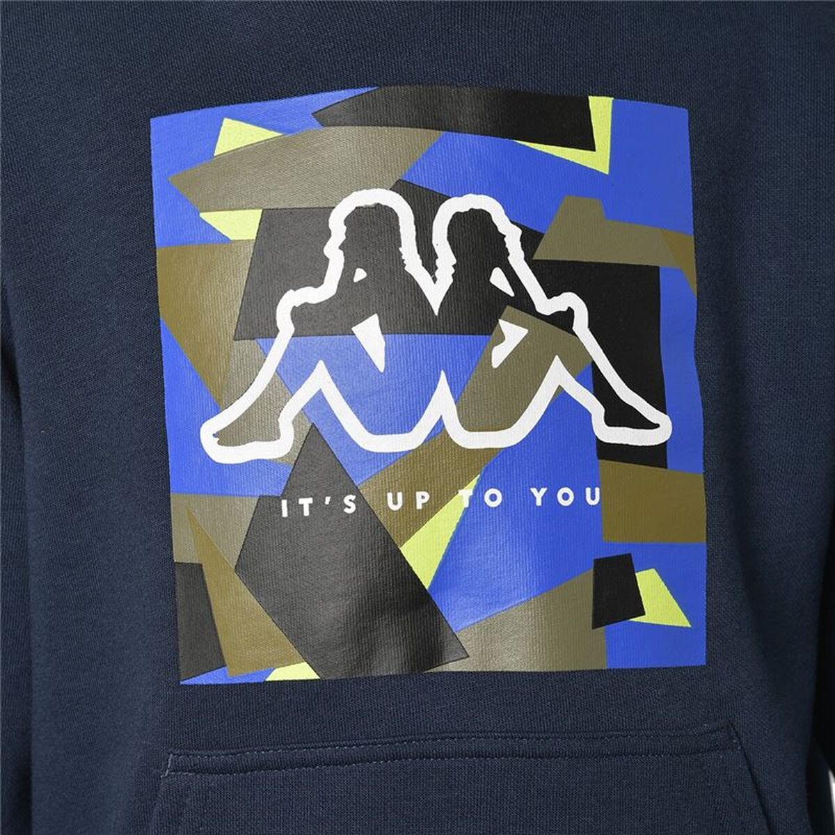 Sweatshirt met Capuchon voor Meisjes Kappa Kappa Clot Donkerblauw