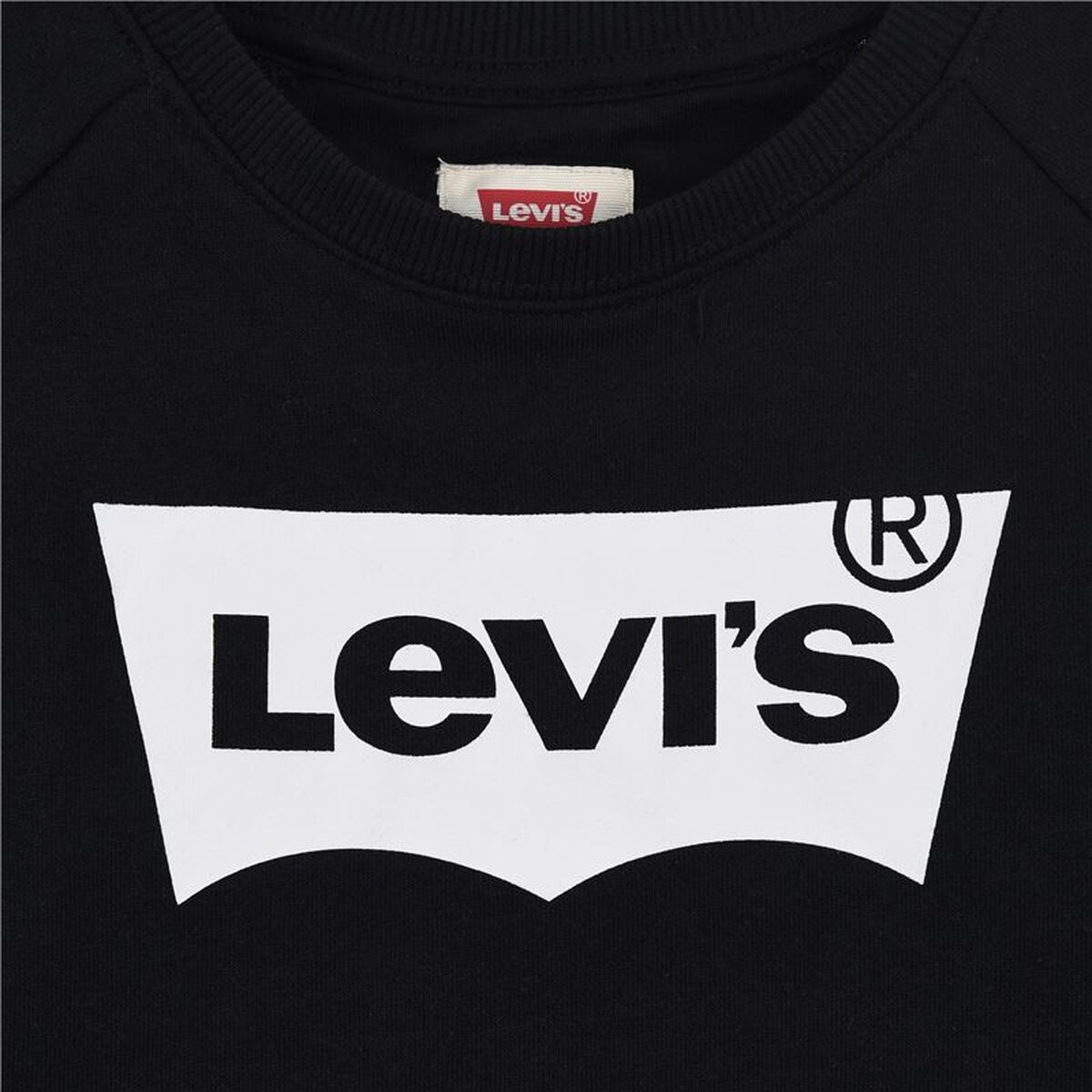 Sweatshirt zonder Capuchon voor Meisjes Levi's BATWING CREWNECK