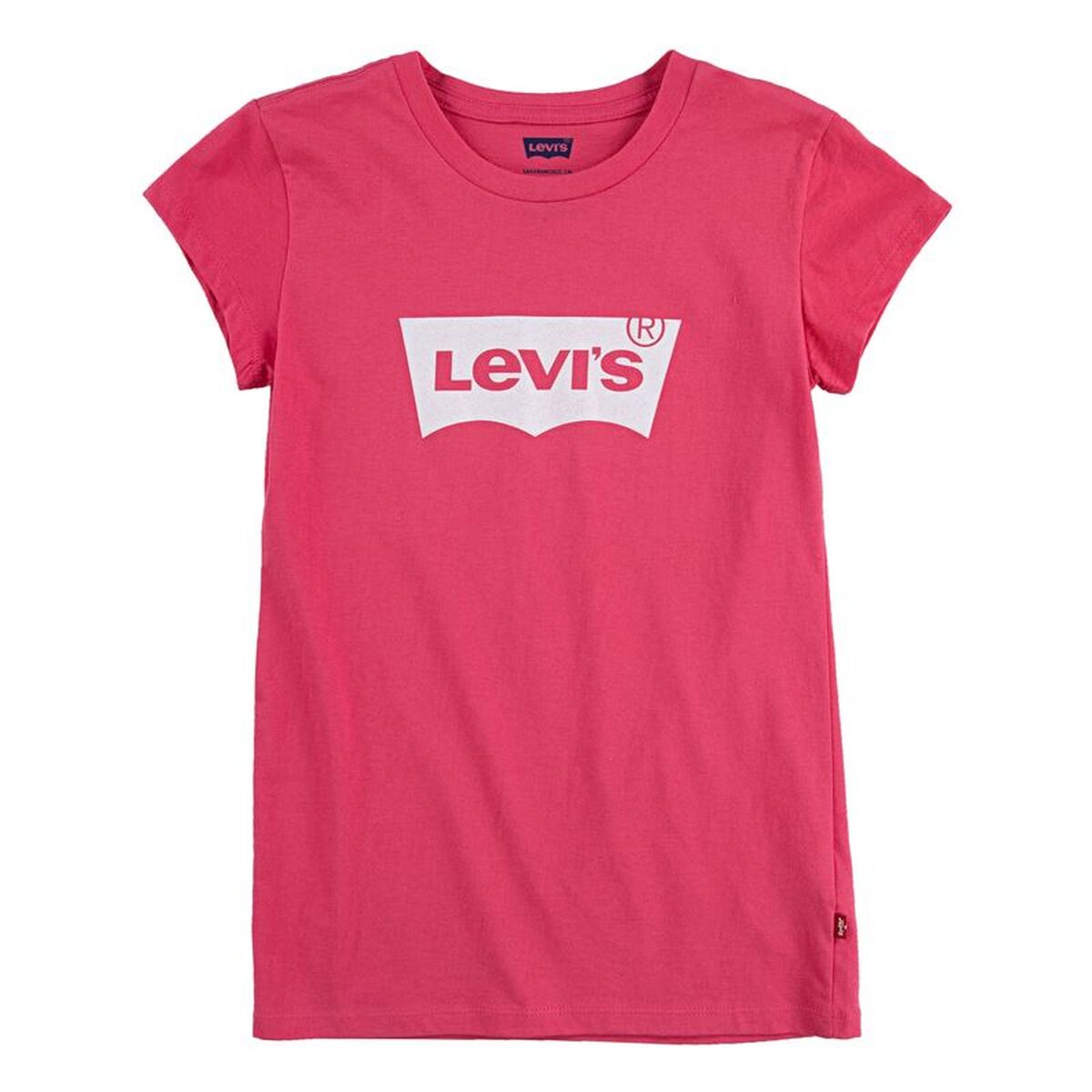 T-Shirt met Korte Mouwen voor kinderen Levi's Batwing Girl Pink