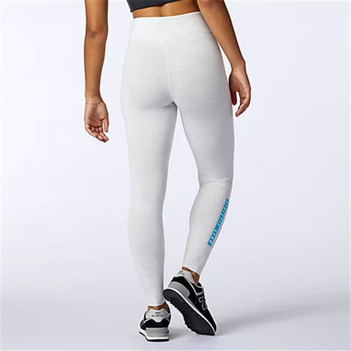 Sportleggings voor Dames New Balance Essentials Field Day Wit