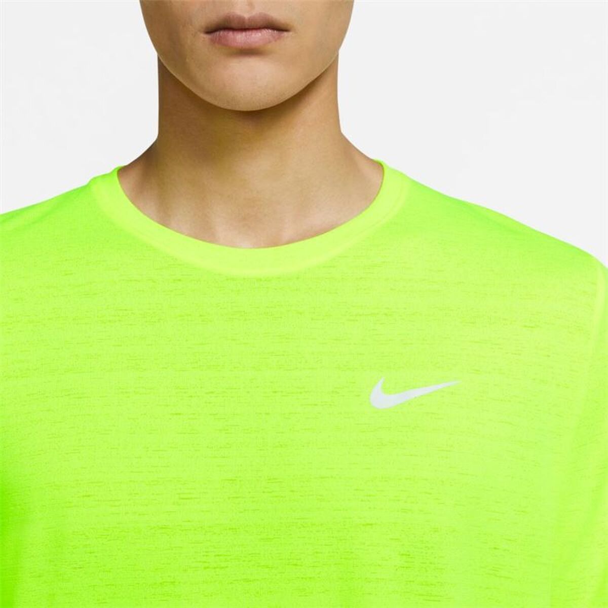 Mens Short Sleeve T-Shirt Nike CU5992-702 Yellow