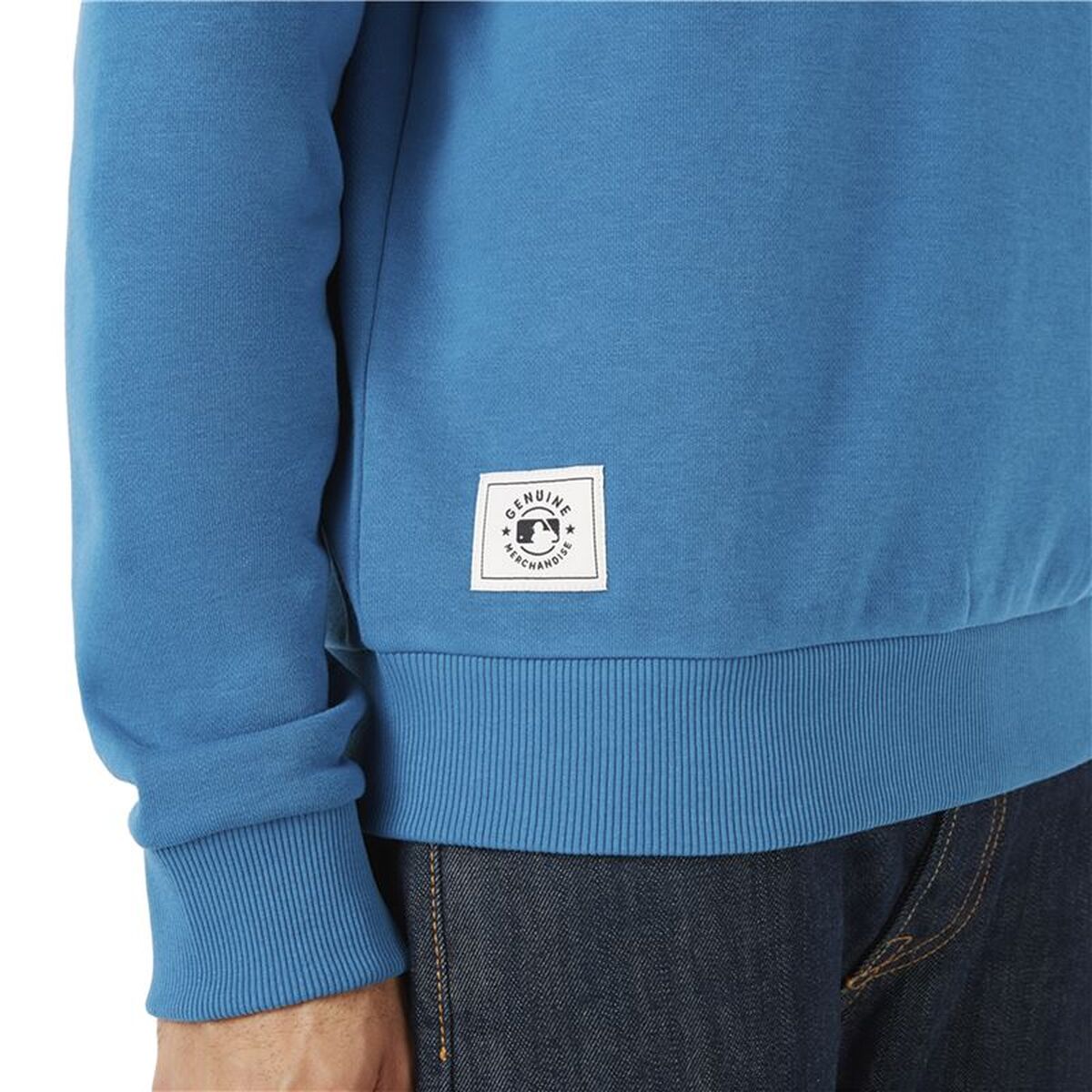 Herensweater zonder Capuchon New Era MLB Heritage New York Yankees M Blue Blauw