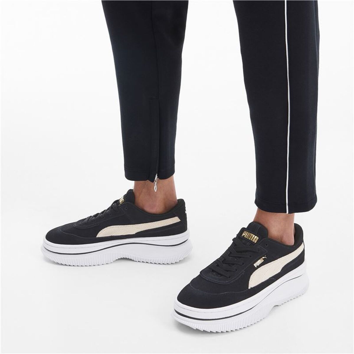 Casual Damessneakers Puma deva Suede Wn'S Zwart