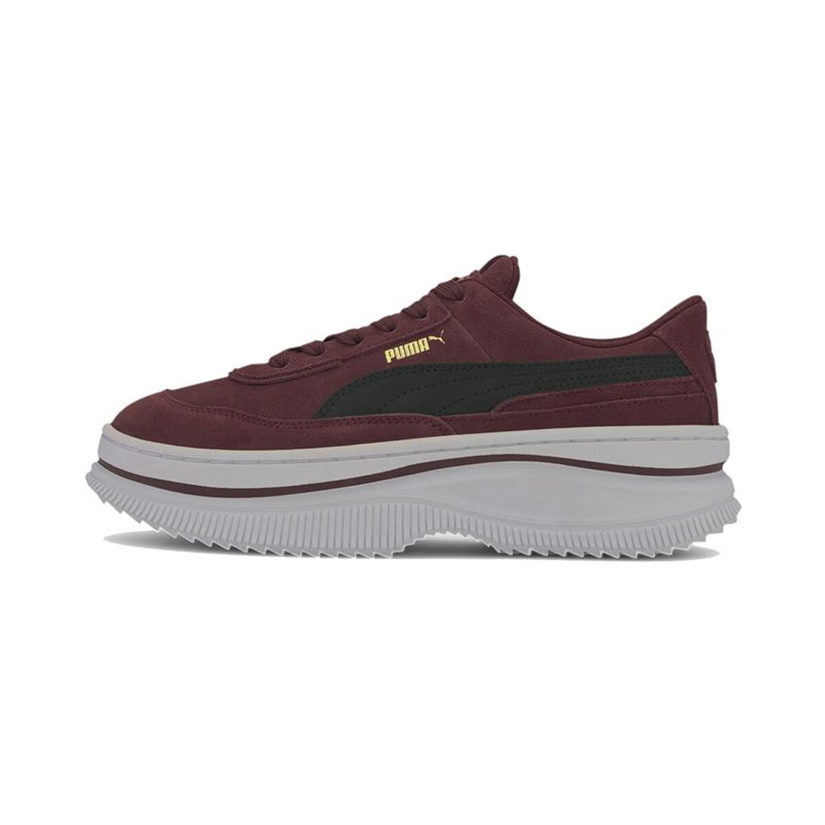 Casual Damessneakers Puma deva Suede Donkerrood
