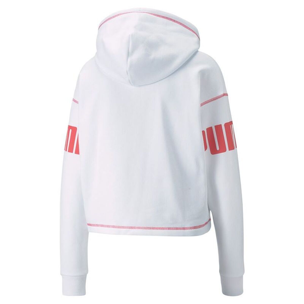 Dameshoodie Puma Puma Power Hoodie Fl W Wit