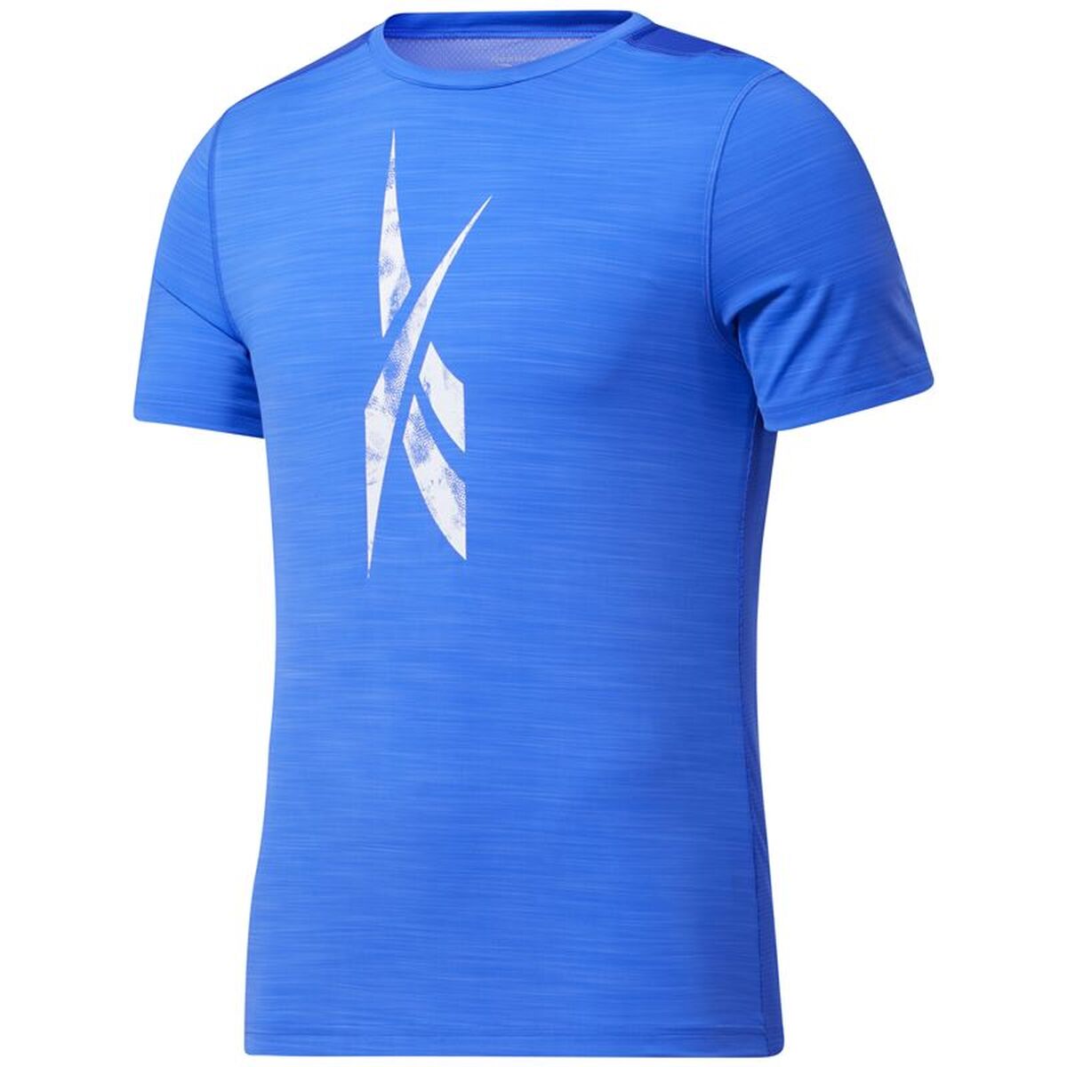 Heren-T-Shirt met Korte Mouwen Reebok Workout Ready Activchill Blauw