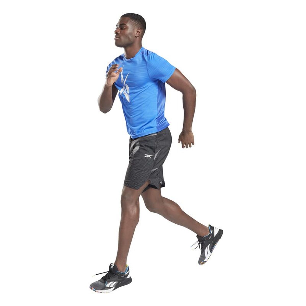 Heren-T-Shirt met Korte Mouwen Reebok Workout Ready Activchill Blauw