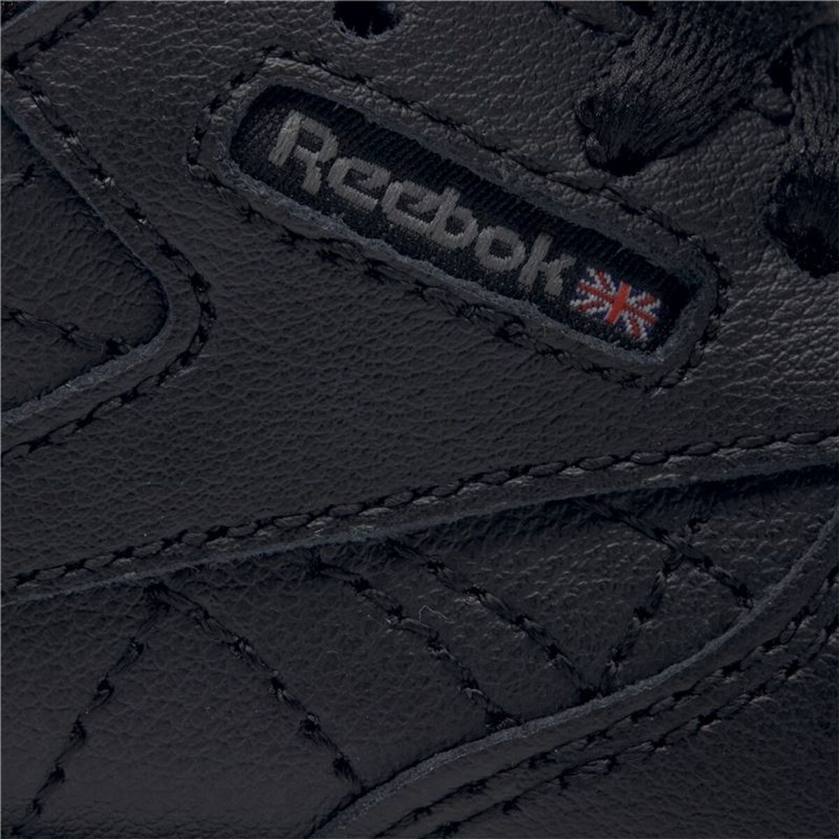 Baby's Sportschoenen Reebok Classic Reebok Leather Zwart