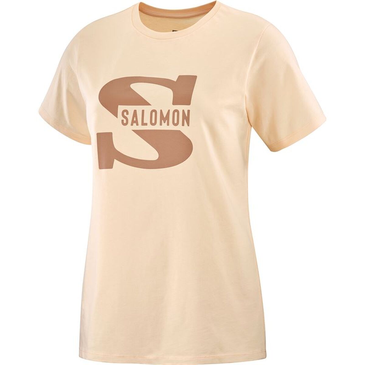 Heren-T-Shirt met Korte Mouwen Salomon Beige