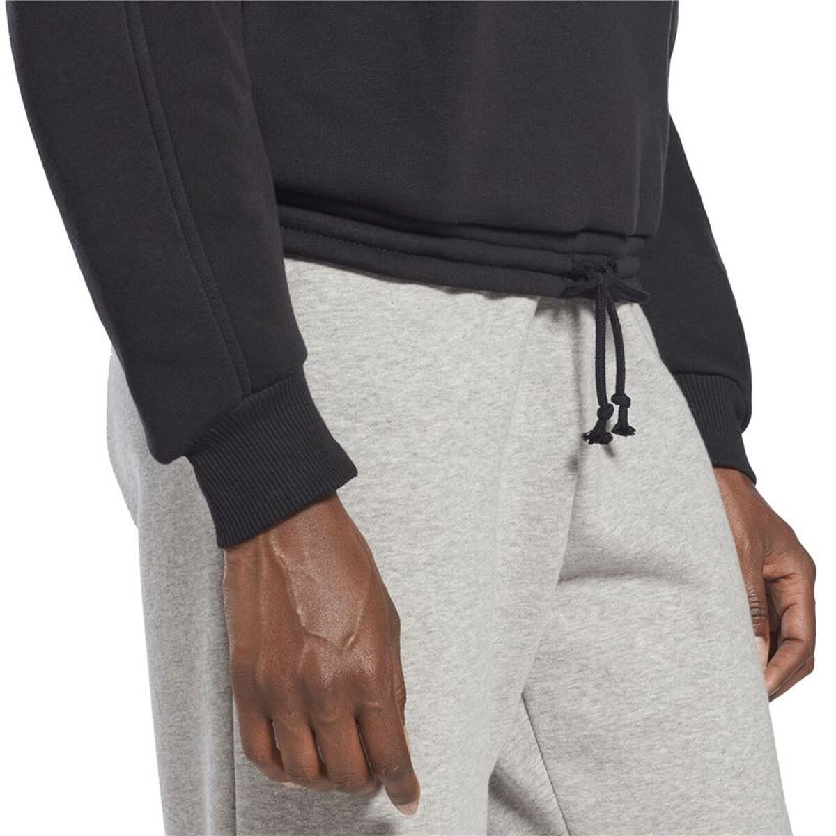 Womens Sweatshirt without Hood Reebok Modern Safari W Black