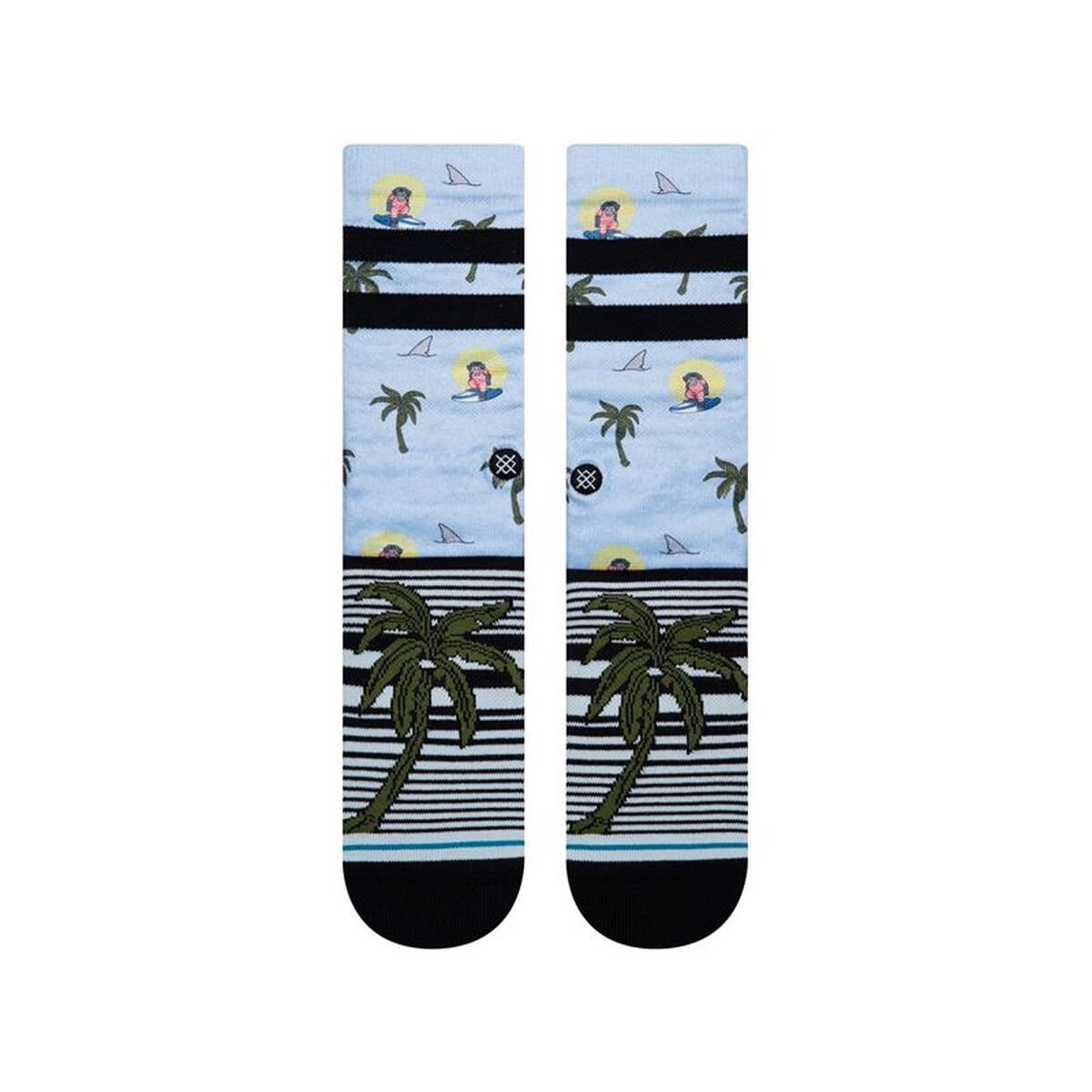 Sports Socks Stance Aloha Monkey Staple Light Blue