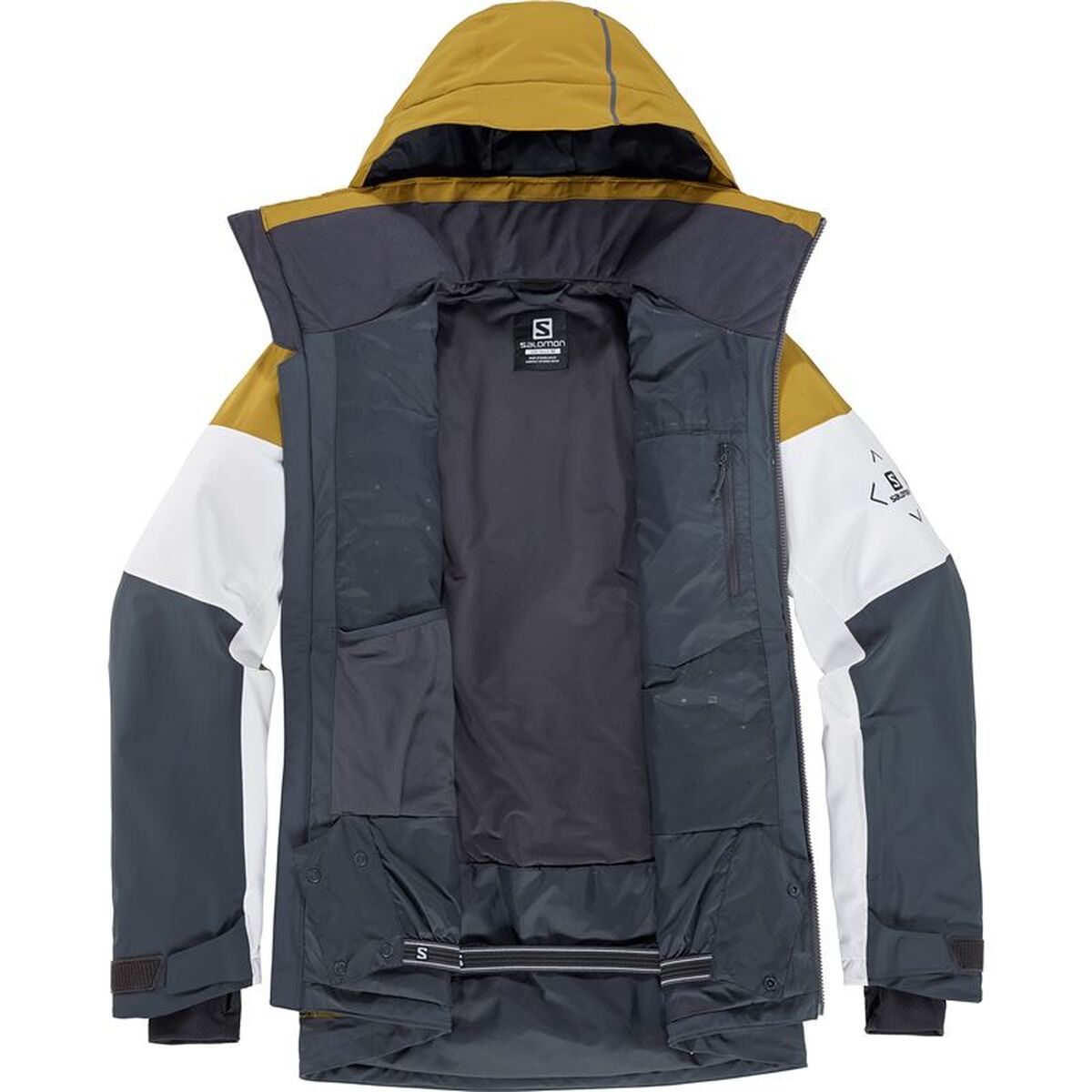 Ski Jacket Salomon LC1587700 Light grey Men