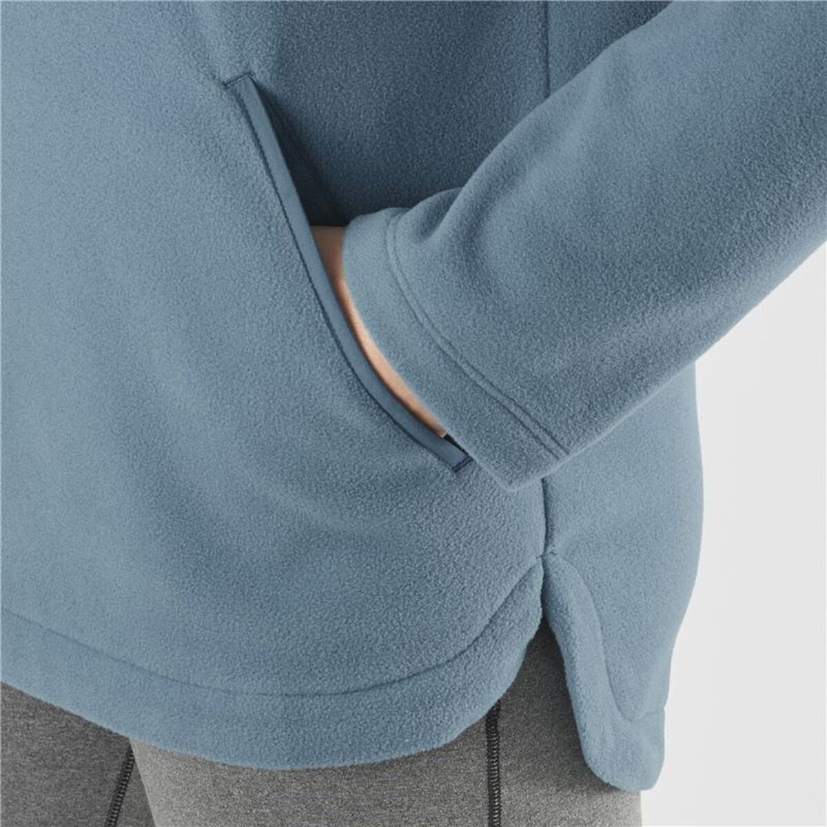 Fleece Lining Salomon Essentiall Cosy W Light Blue Lady