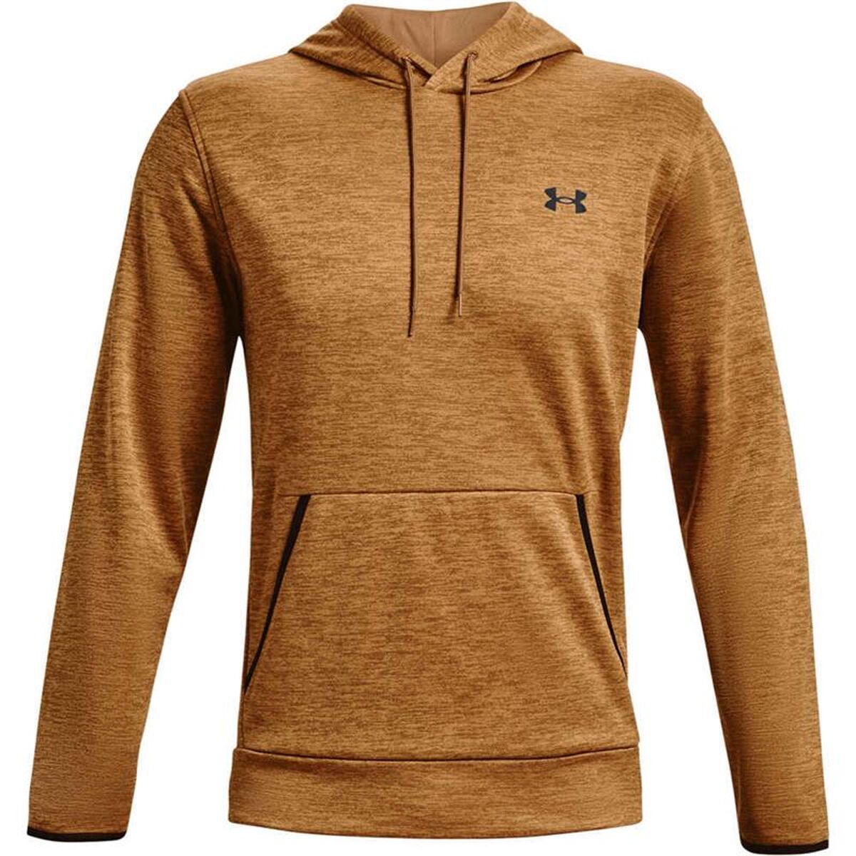 Herenhoodie Under Armour Fleece Twist Bruin