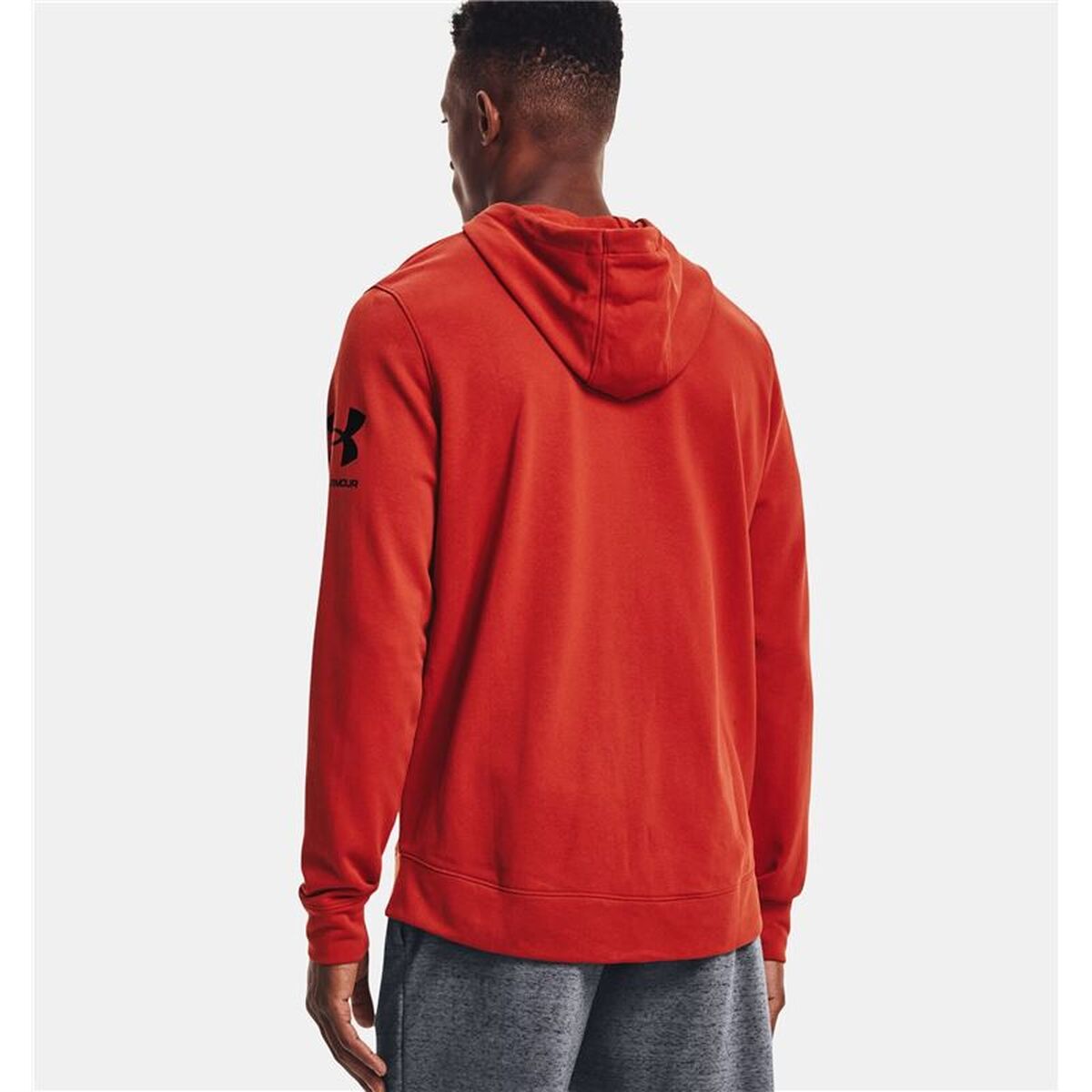 Heren Sportjas Under Armour Rival Terry Man Rood