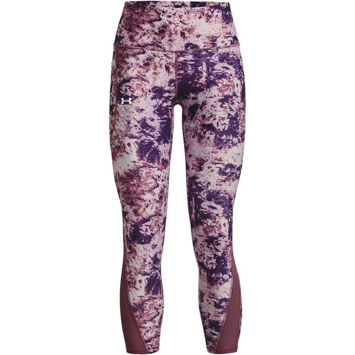 Sportleggings voor Dames Under Armour HeatGear Paars
