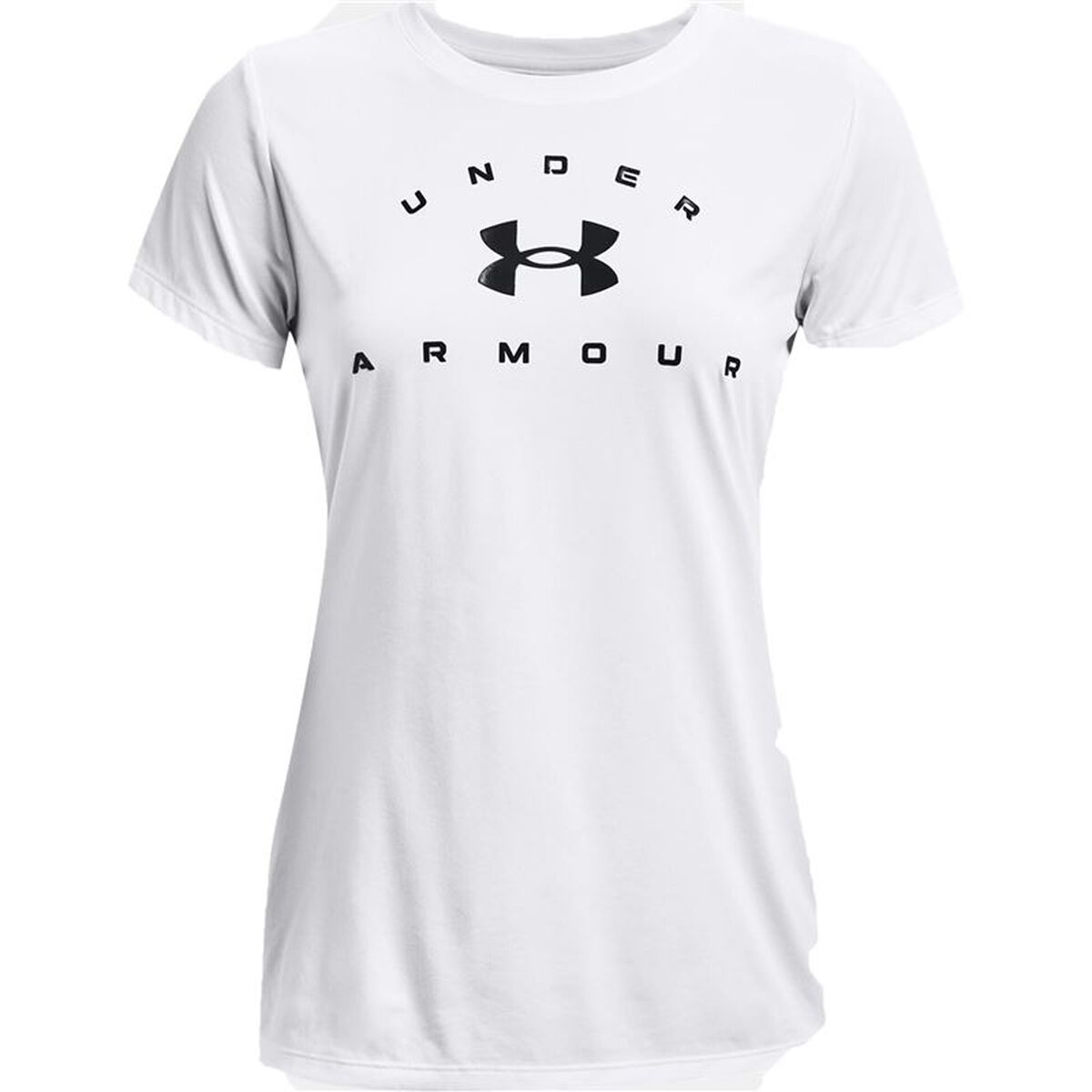 Dames-T-Shirt met Korte Mouwen Under Armour 1369864-100 Wit (XS)