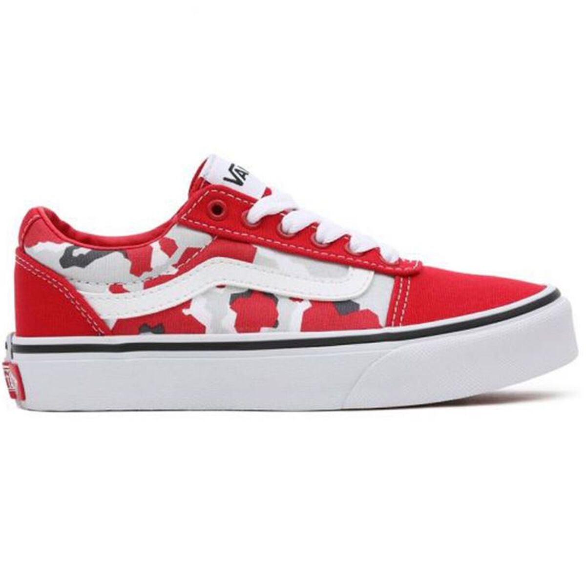Casual Kindersneakers Vans YT Ward Kids Rood