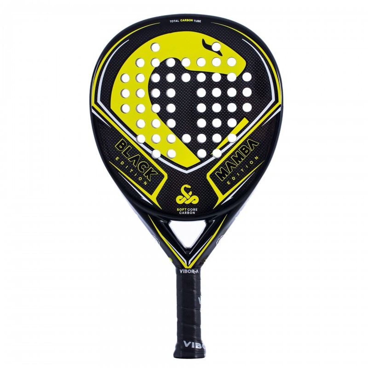 Padel Racket Vibor-a 0013839 Zwart Natuurlijk rubber
