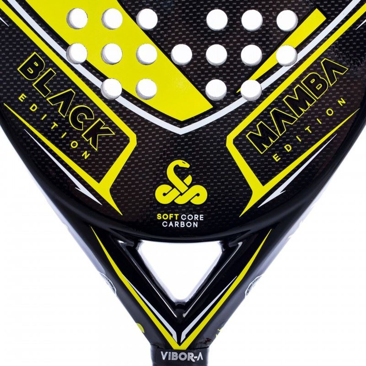 Padel Racket Vibor-a 0013839 Zwart Natuurlijk rubber