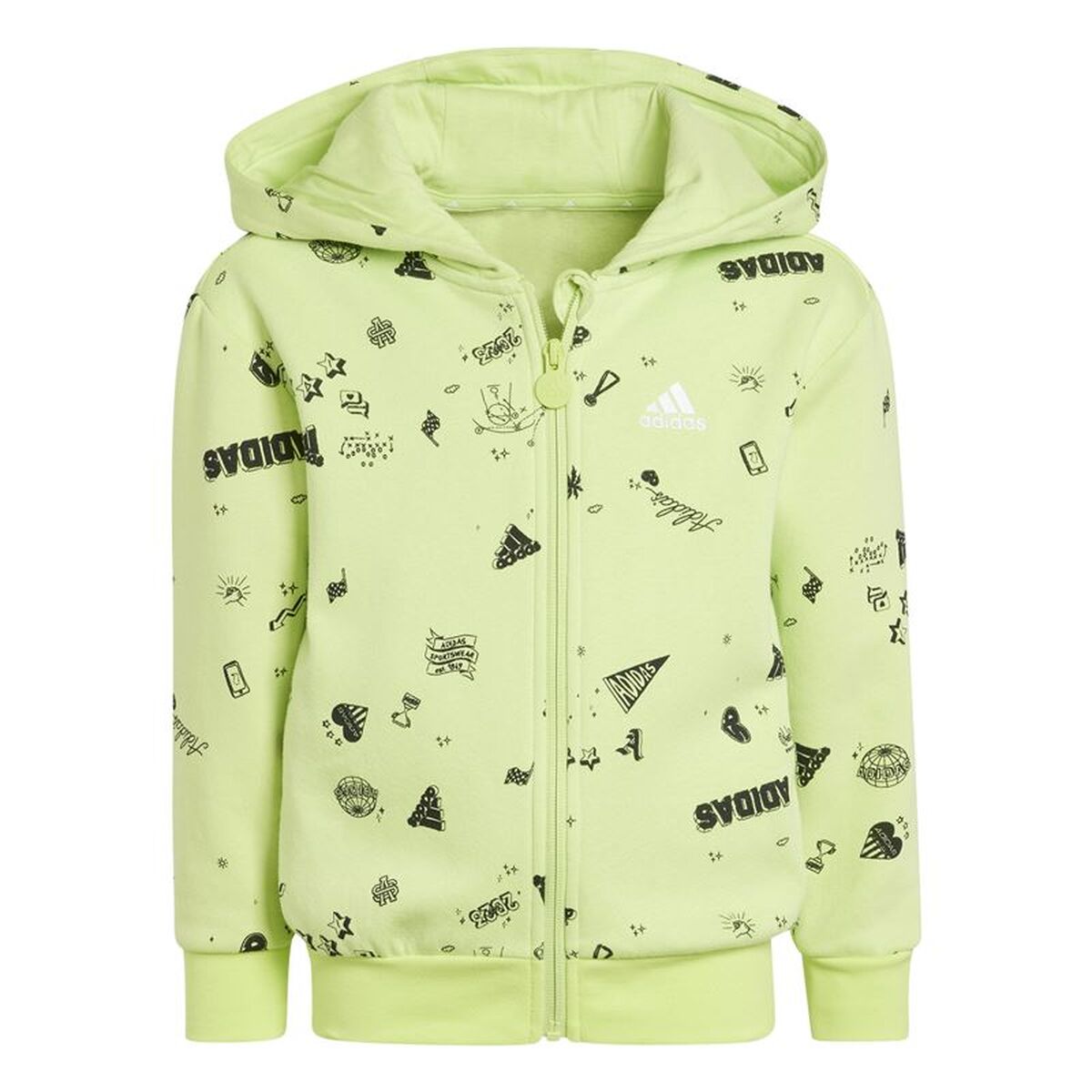 Joggingpak voor kinderen Adidas IA1571 Groen