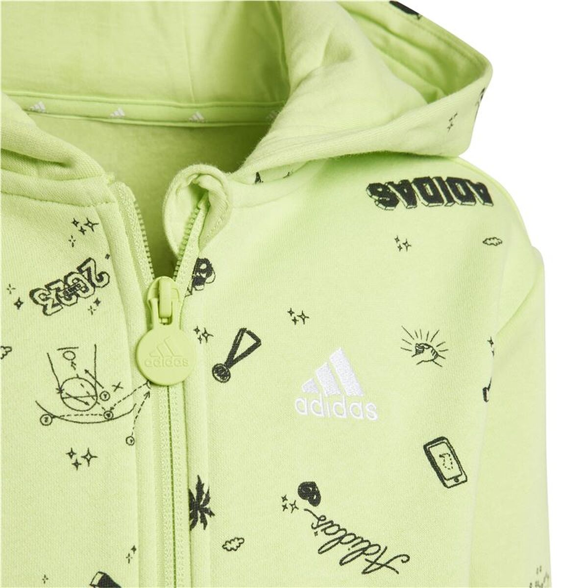 Joggingpak voor kinderen Adidas IA1571 Groen