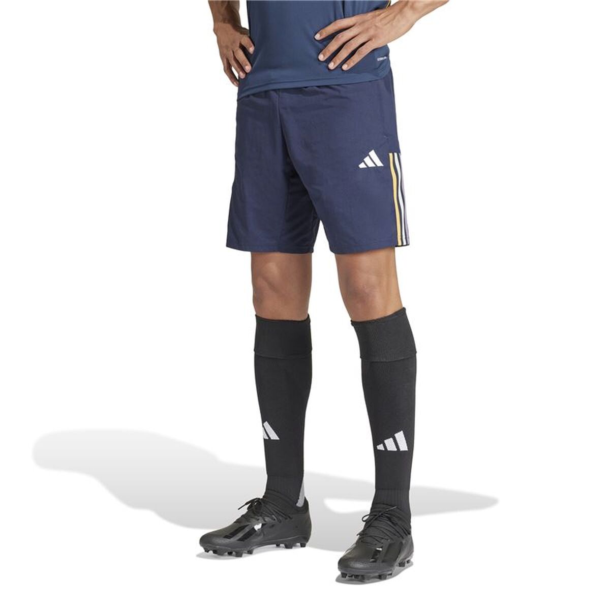 Voetbal Trainingsbroeken voor Volwassenen Adidas IB0861 Marineblauw