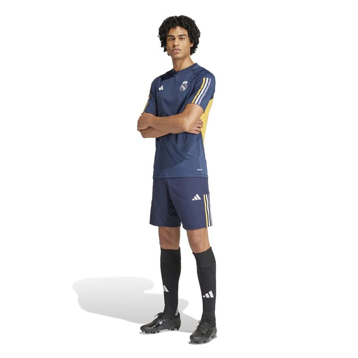 Voetbal Trainingsbroeken voor Volwassenen Adidas IB0861 Marineblauw