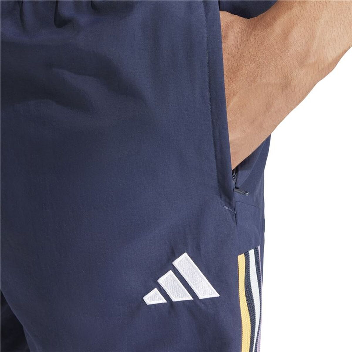 Voetbal Trainingsbroeken voor Volwassenen Adidas IB0861 Marineblauw