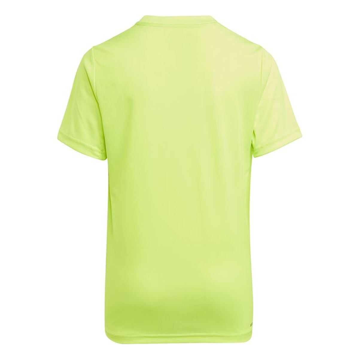 T-Shirt met Korte Mouwen voor kinderen Adidas U Tr-Es Logo Geel