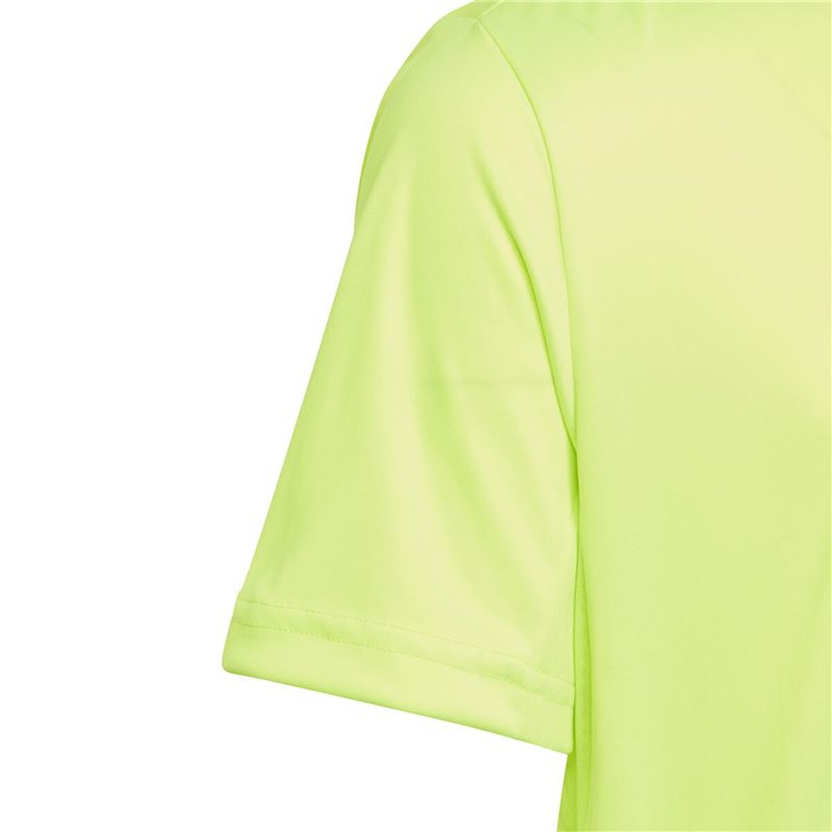 T-Shirt met Korte Mouwen voor kinderen Adidas U Tr-Es Logo Geel