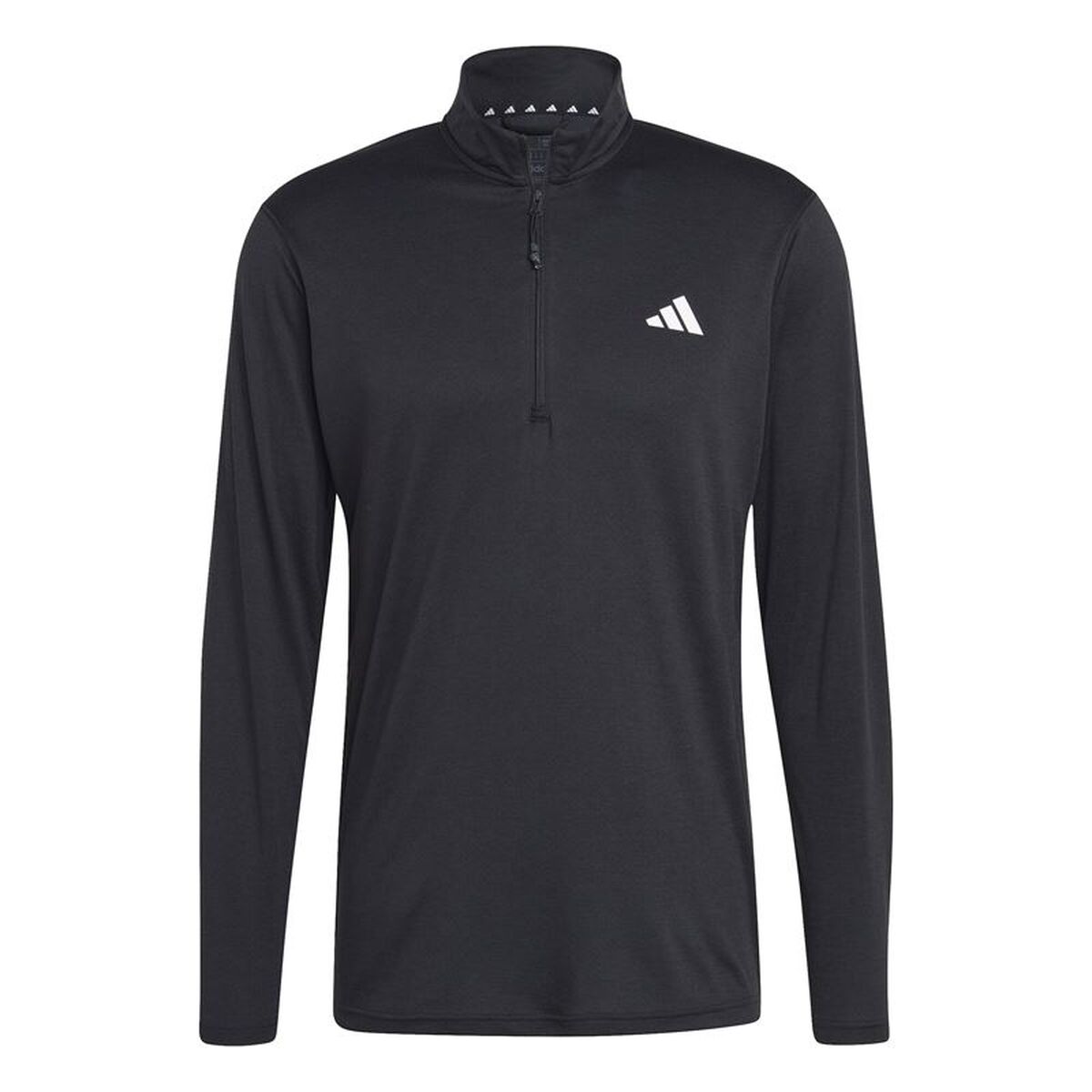 Herensweater zonder Capuchon Adidas Tr-Es+ 1I4Zip Zwart