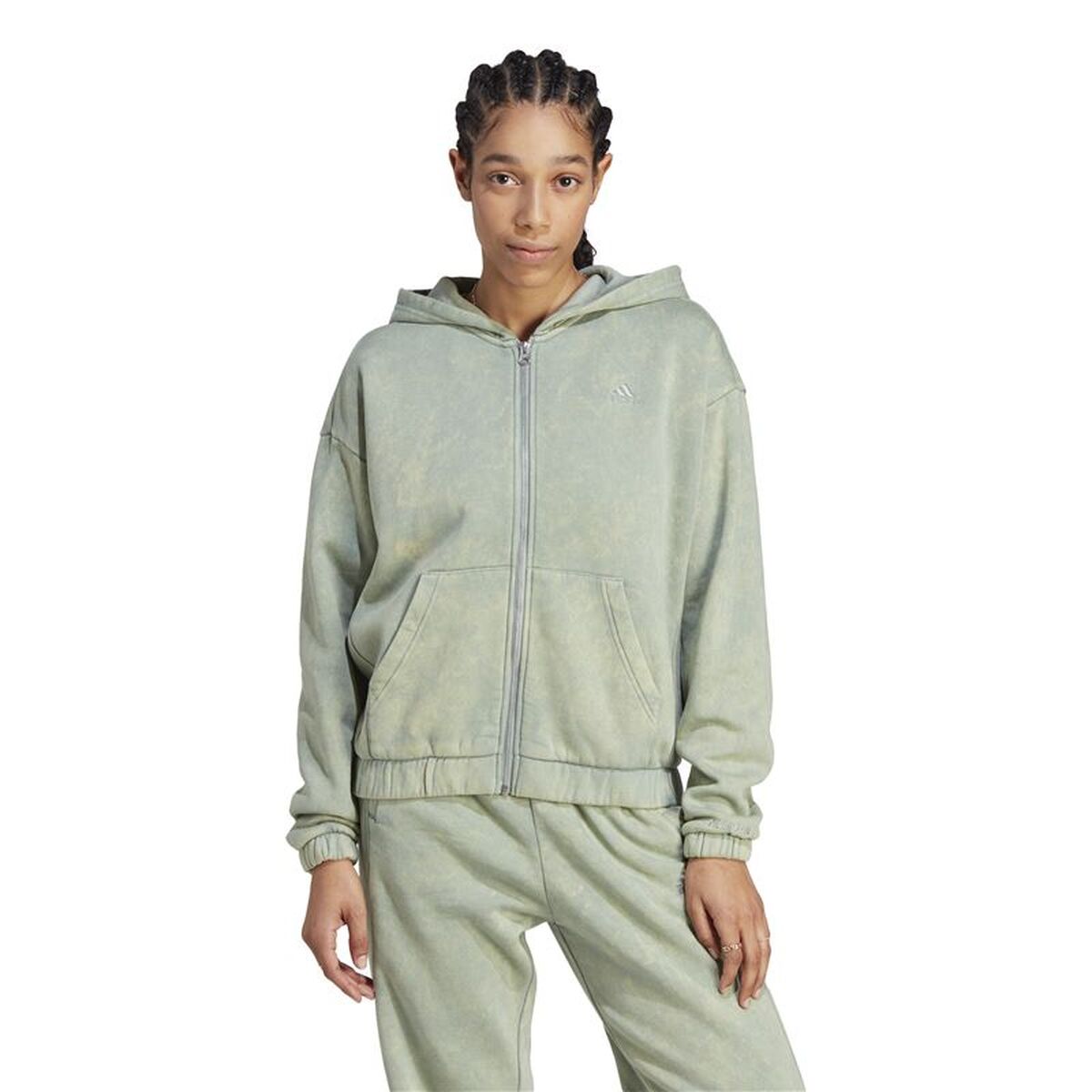 Womens Hoodie Adidas All Szn Ws Fz
