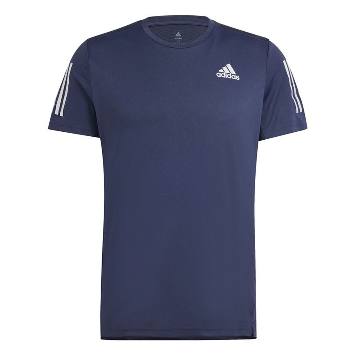 Heren-T-Shirt met Korte Mouwen Adidas Blauw