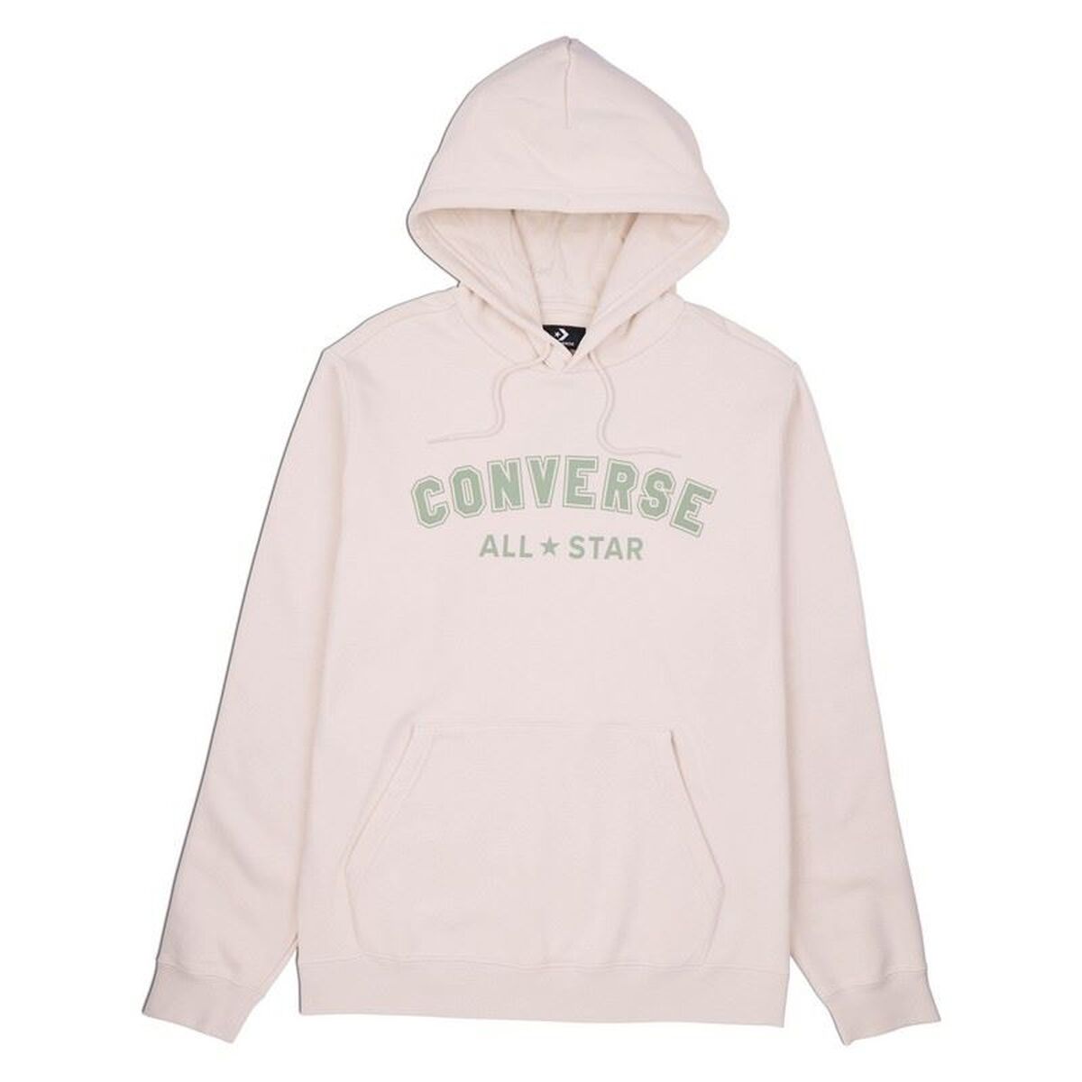 Herenhoodie Converse Fit All Star Beige