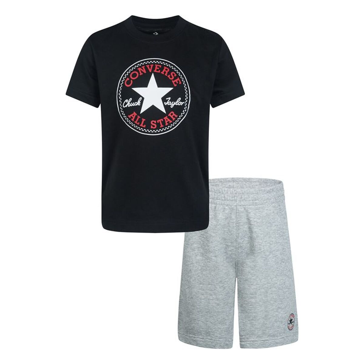Sportoutfit voor kinderen Converse Core Tee  Ft Short Multicolour