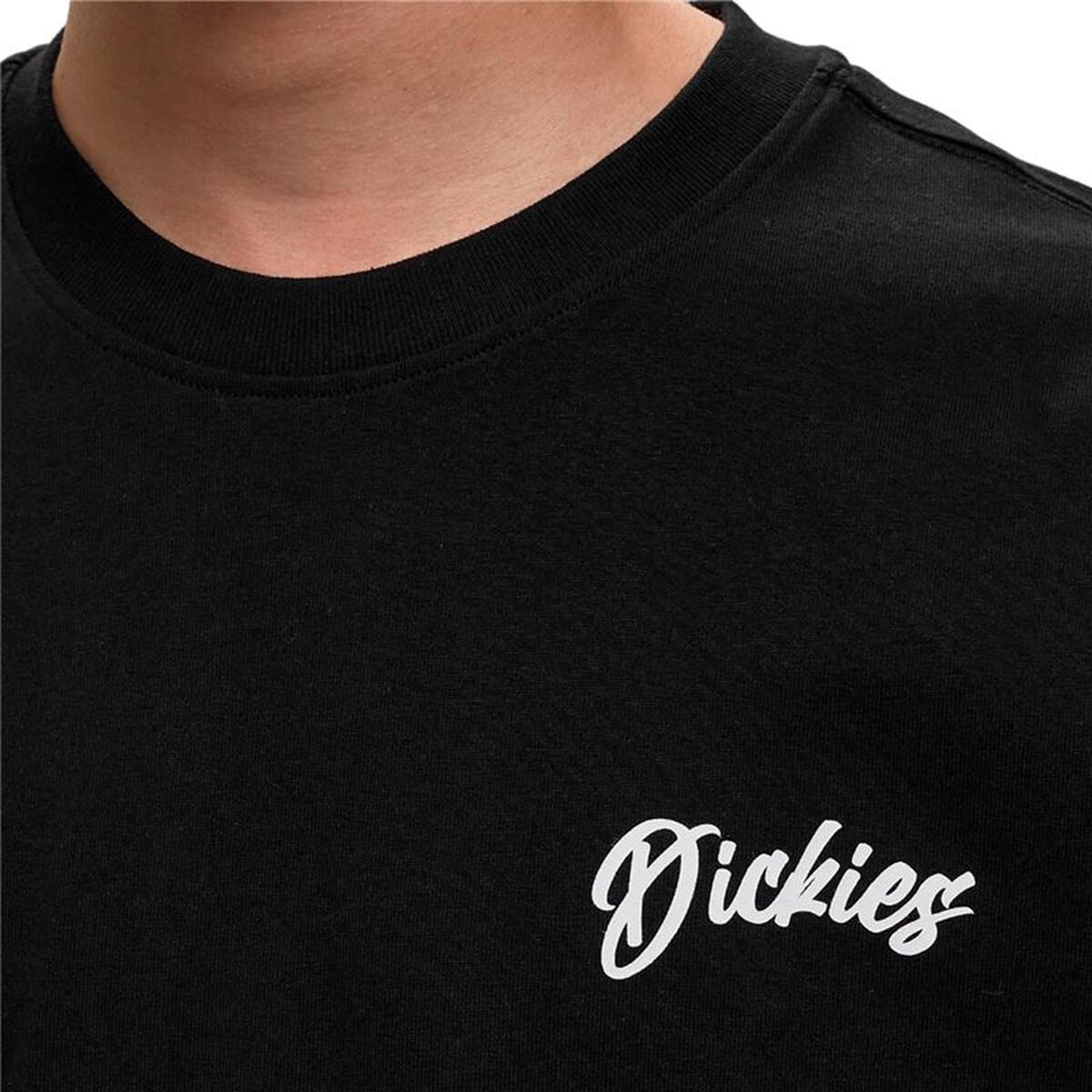 Heren-T-Shirt met Korte Mouwen Dickies Dighton Zwart