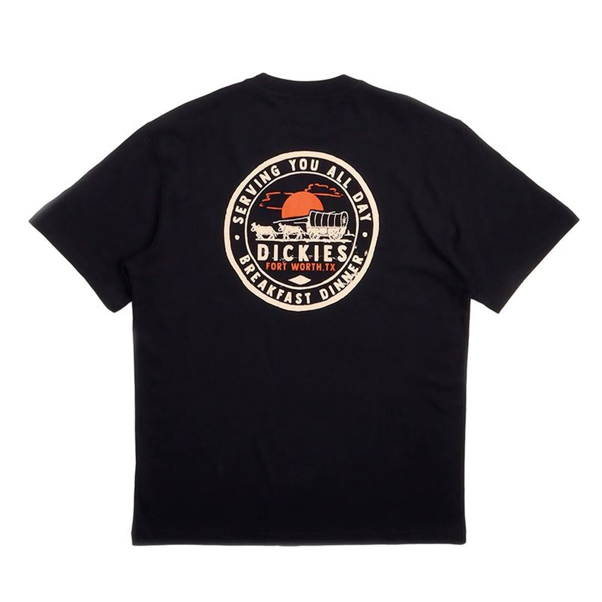 Heren-T-Shirt met Korte Mouwen Dickies Greensburg Zwart