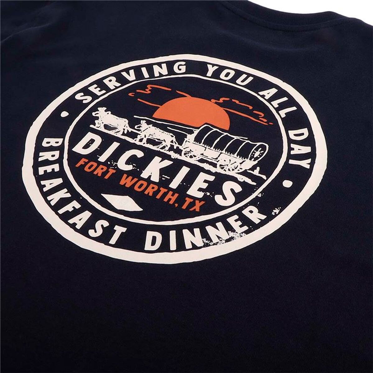 Heren-T-Shirt met Korte Mouwen Dickies Greensburg Zwart