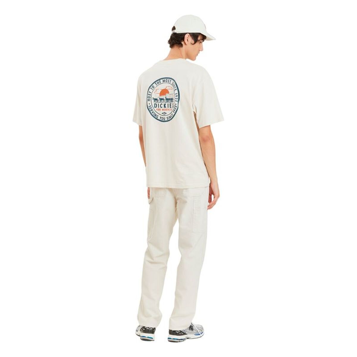 Heren-T-Shirt met Korte Mouwen Dickies Greensburg Bruin
