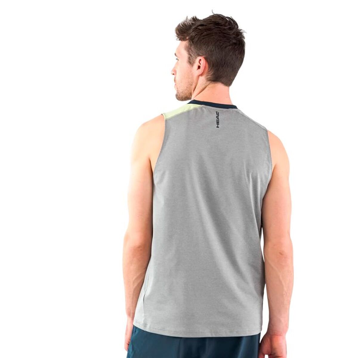 Heren-T-Shirt met Korte Mouwen Head 811353-GRLN Lichtgrijs