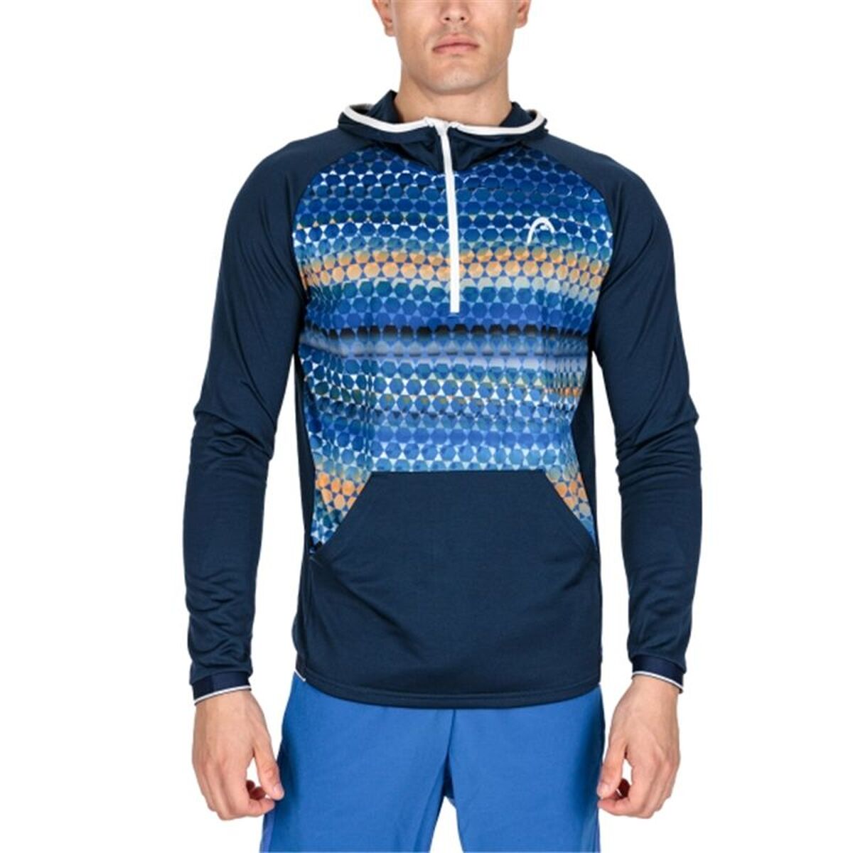 Mens Sweatshirt without Hood Head Breaker Blue