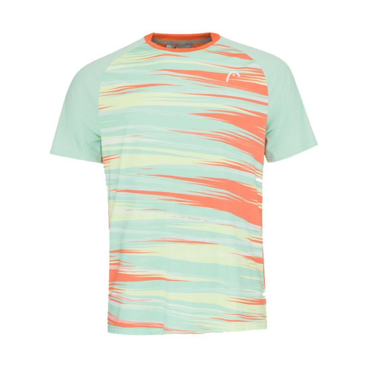 Heren-T-Shirt met Korte Mouwen Head Aquamarijn