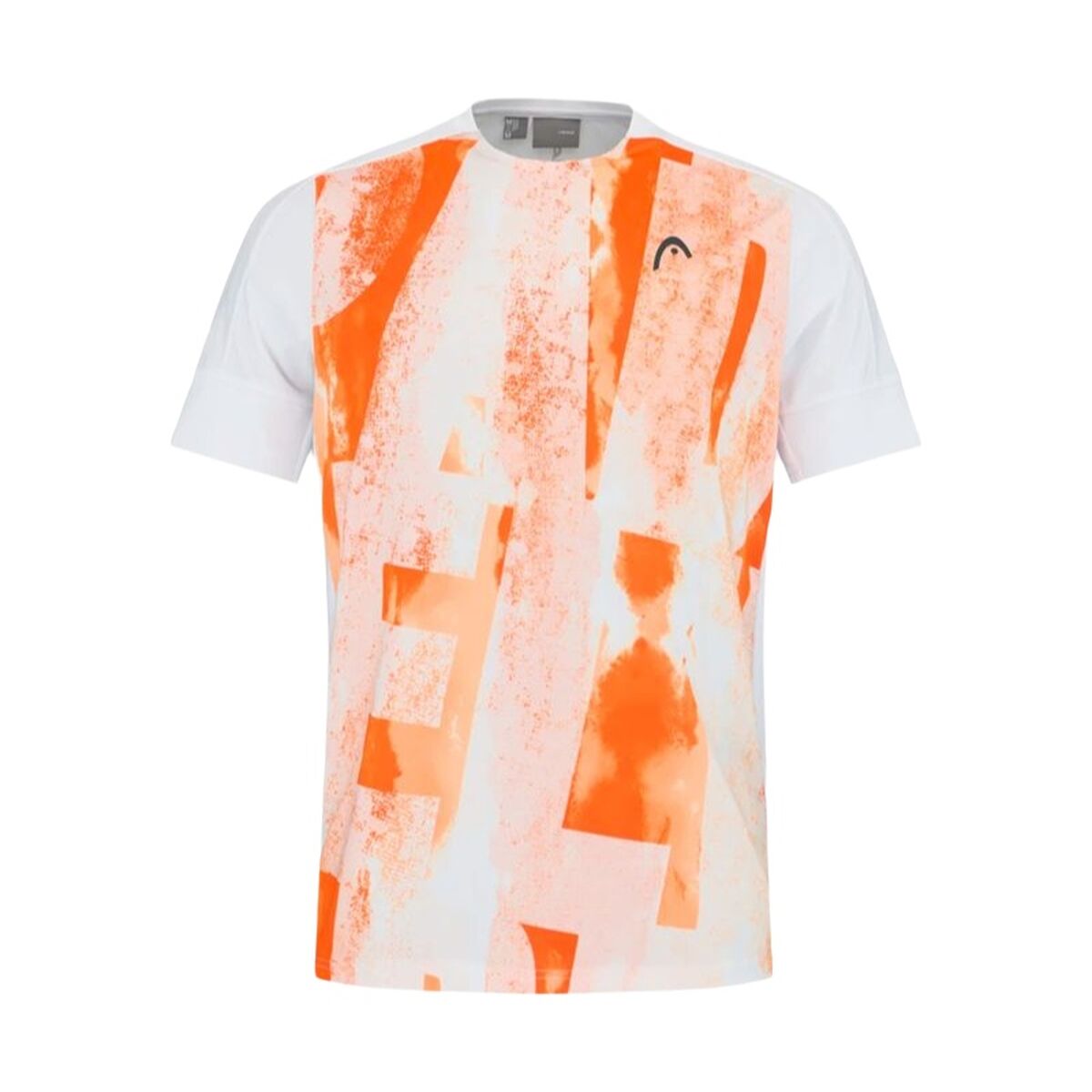 Heren-T-Shirt met Korte Mouwen Head Padel Tech Oranje Padel