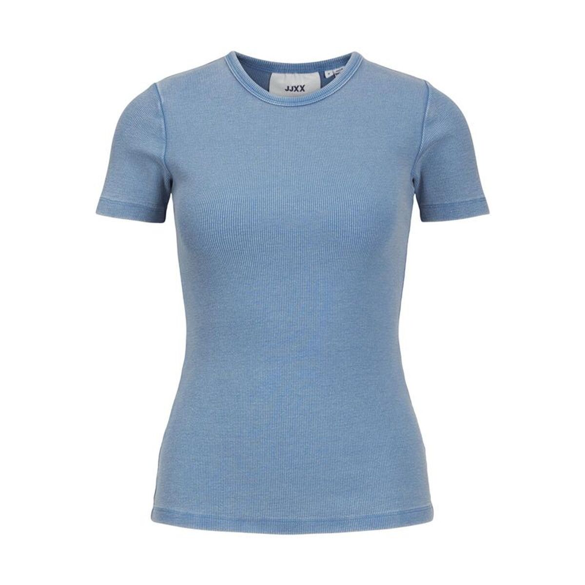 Dames-T-Shirt met Korte Mouwen Jack & Jones Jxfrankie Wash Ss Indigo