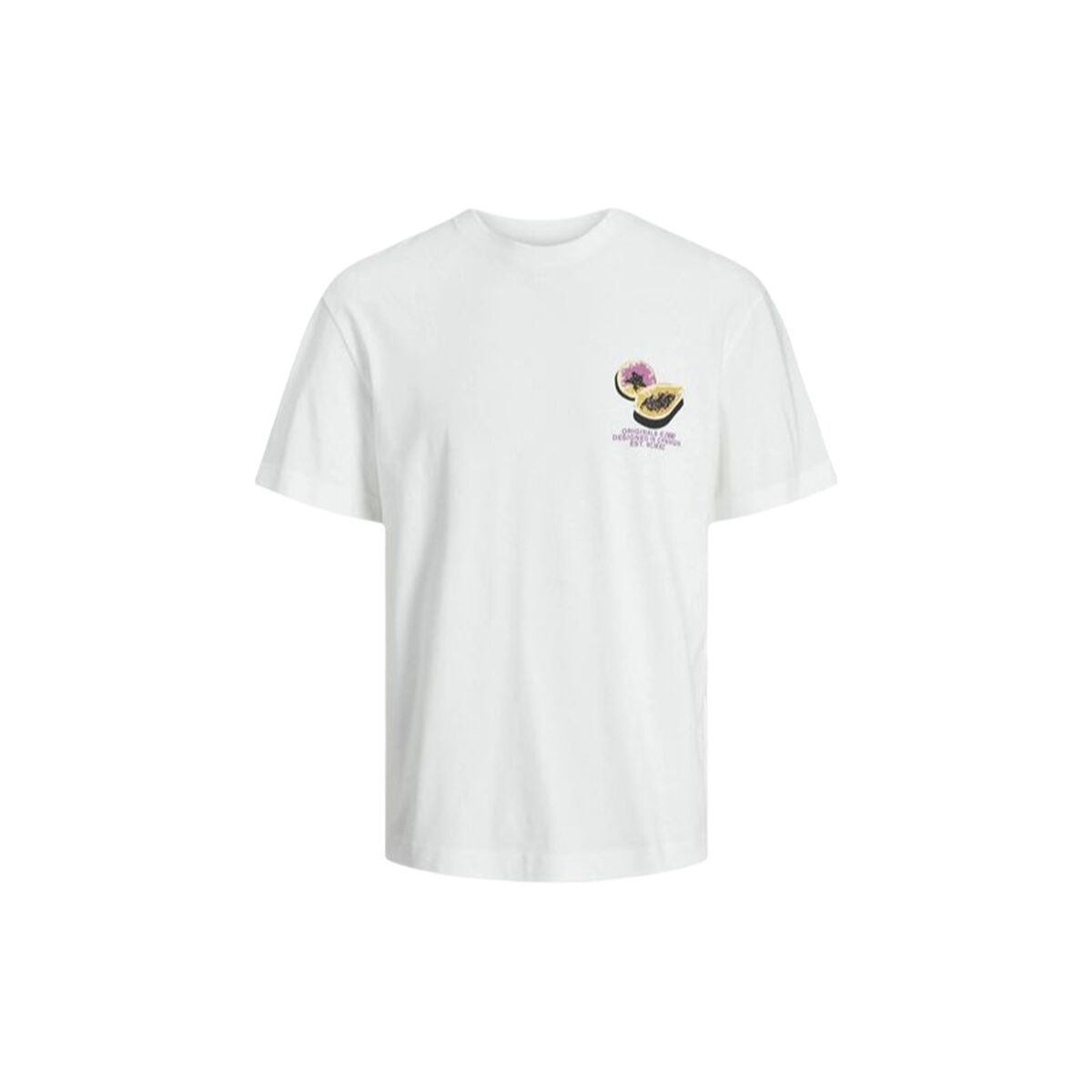 T-Shirt met Korte Mouwen voor kinderen Jack & Jones tampa Back Beige