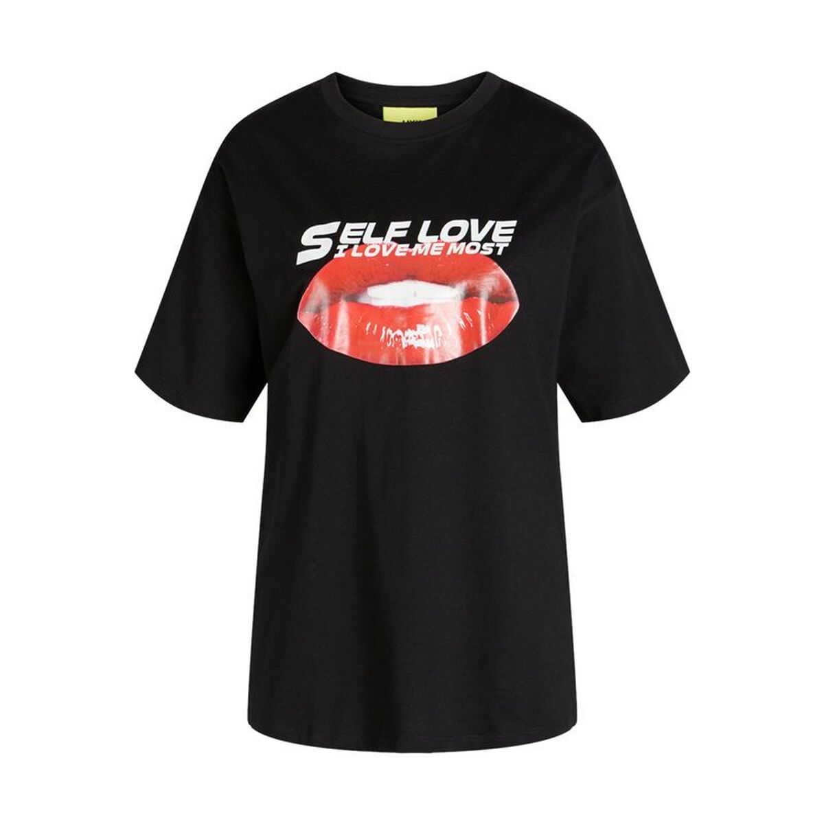 Heren-T-Shirt met Korte Mouwen Jack & Jones Jxkora Loose Zwart