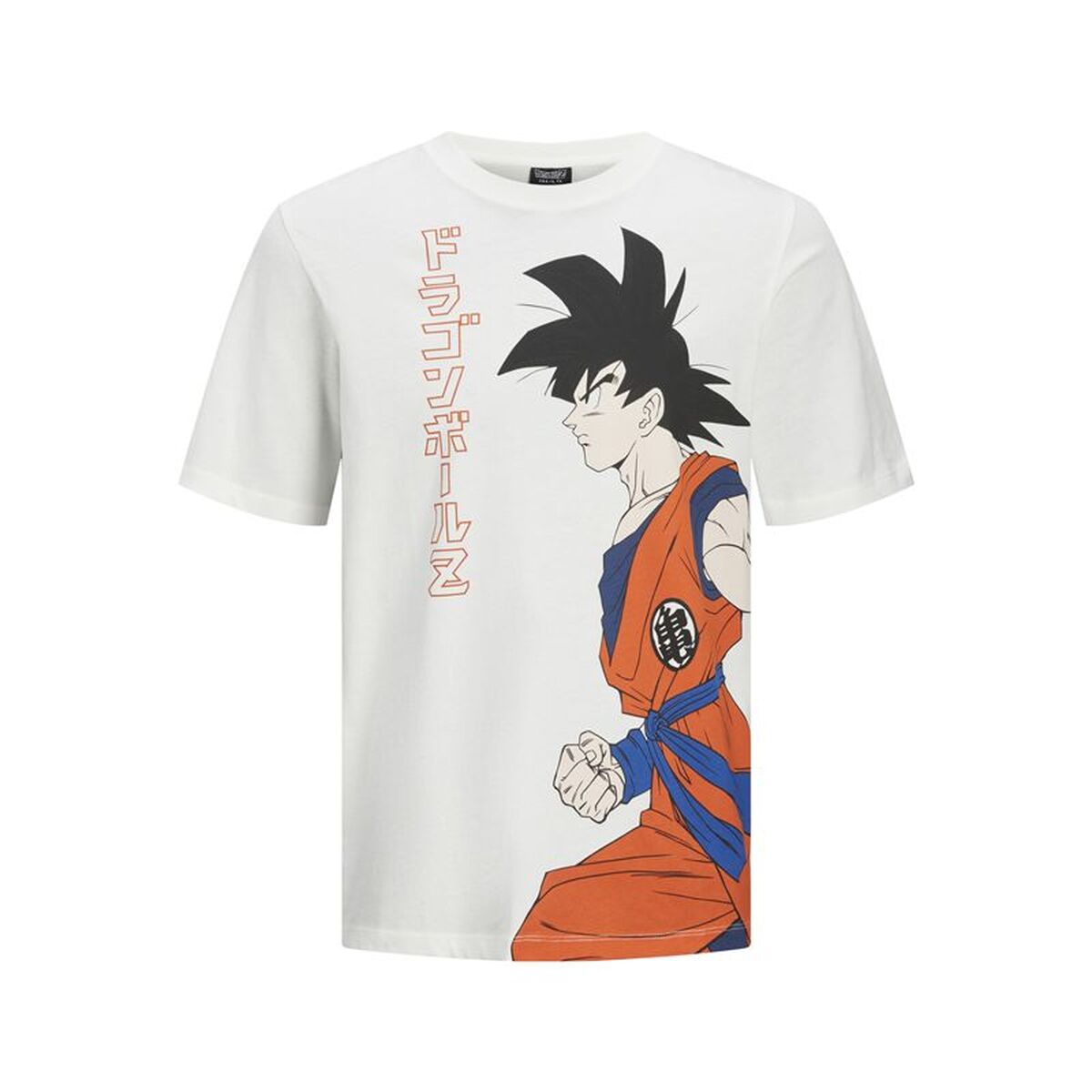 Heren-T-Shirt met Korte Mouwen Jack & Jones Jcodragon Tee Ss Crew Neck Wit